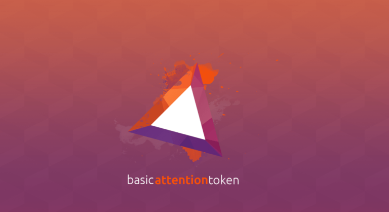 The logo of basic attention token (BAT)