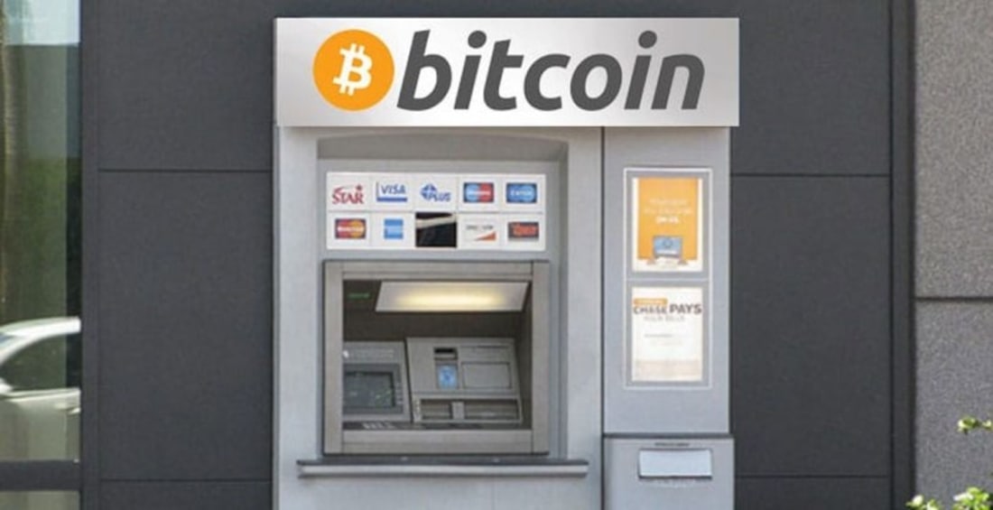A photo of Bitcoin ATM machine